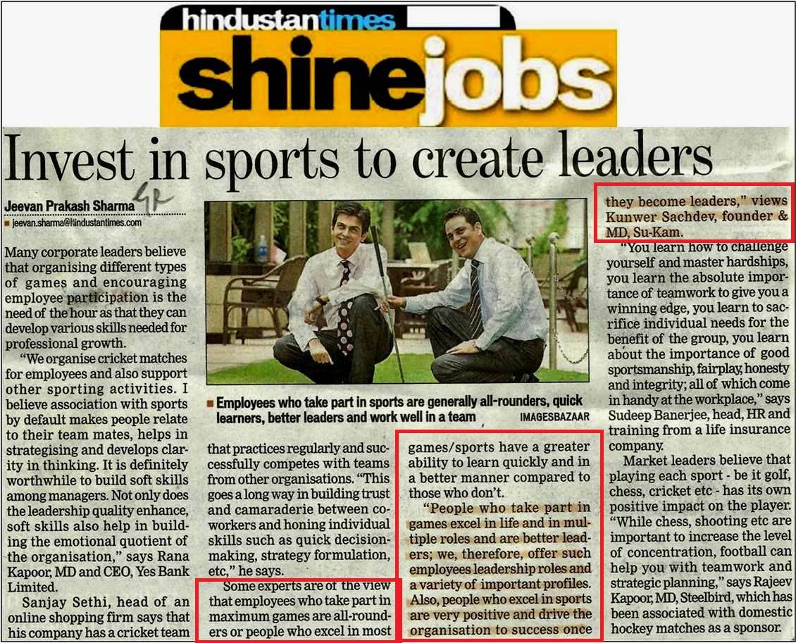 HT media news on shine jobs