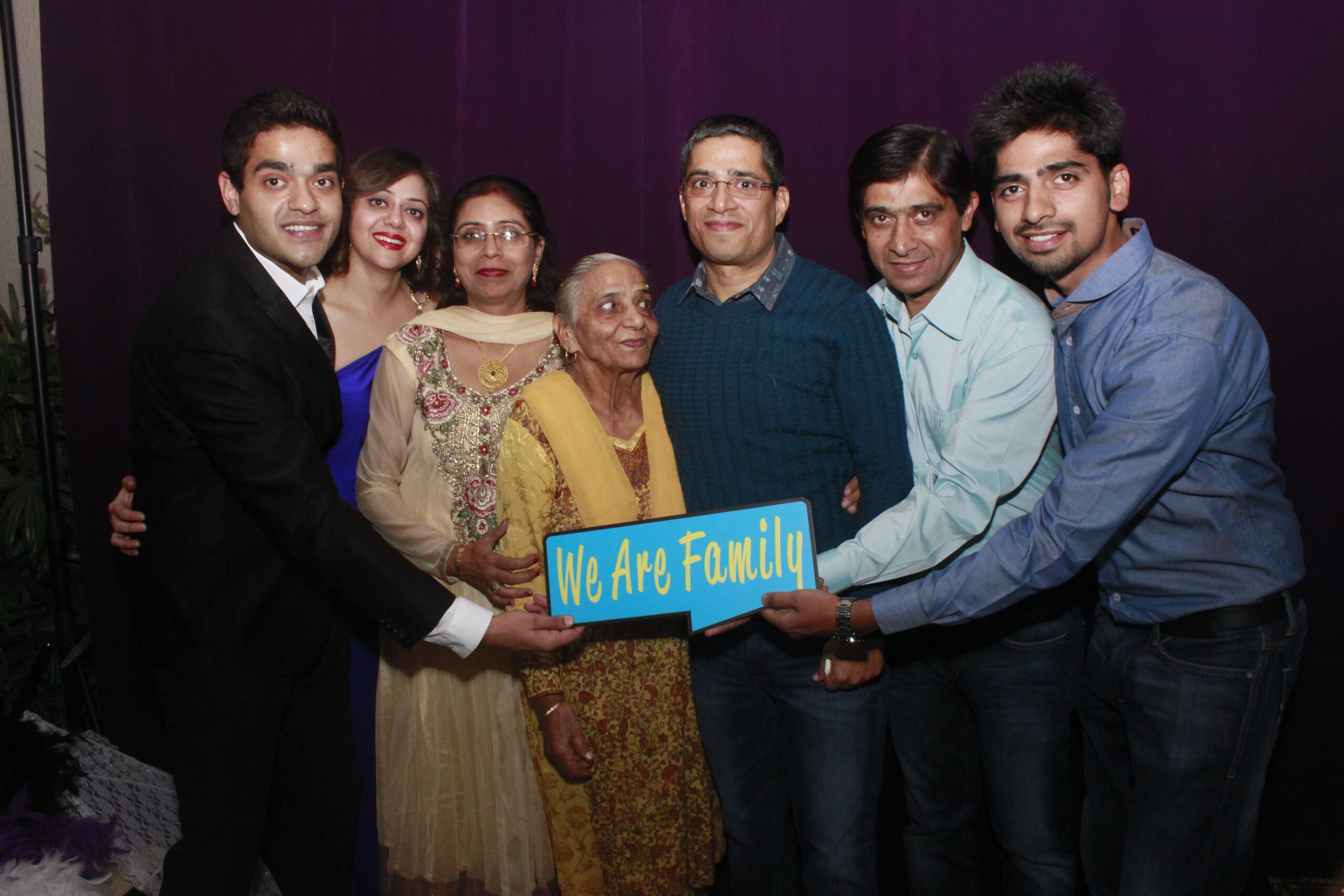 Kunwer Sachdev and family