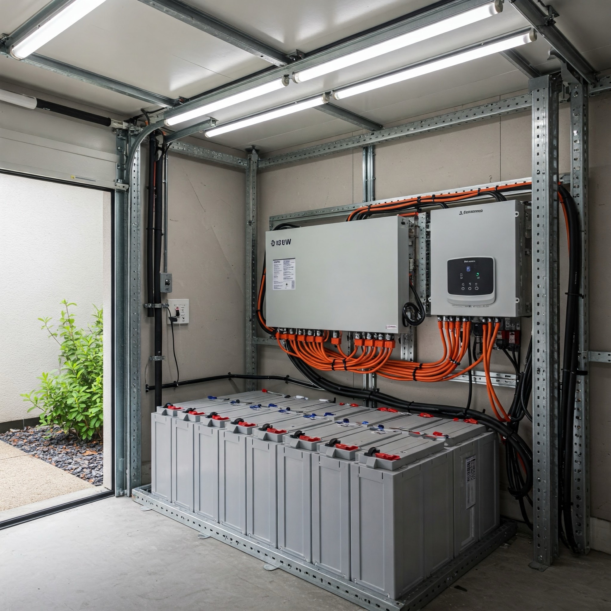 Battery Energy Storage System BESS at Indian power facility