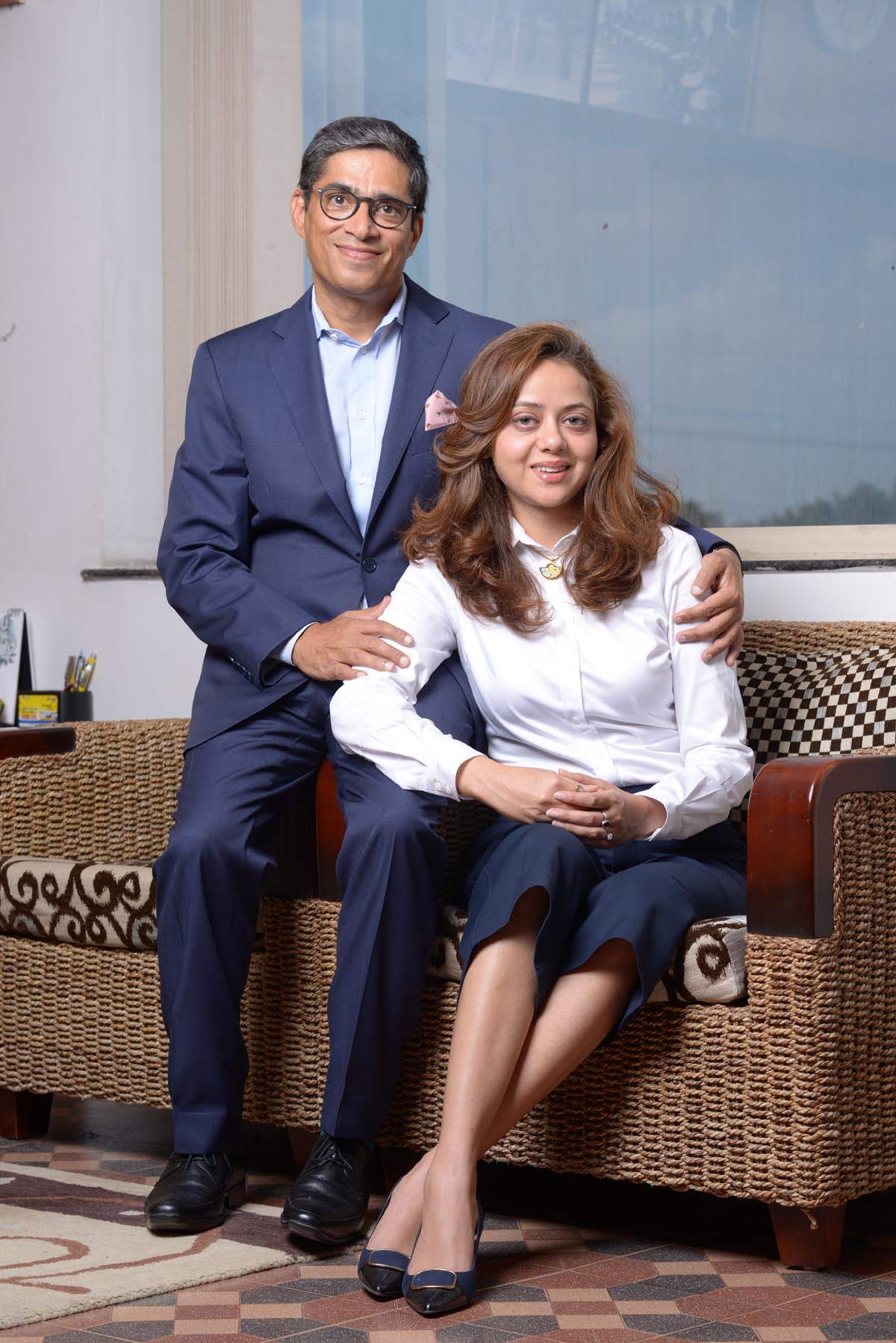 Kunwer Sachdev and his wife Khushboo Sachdev