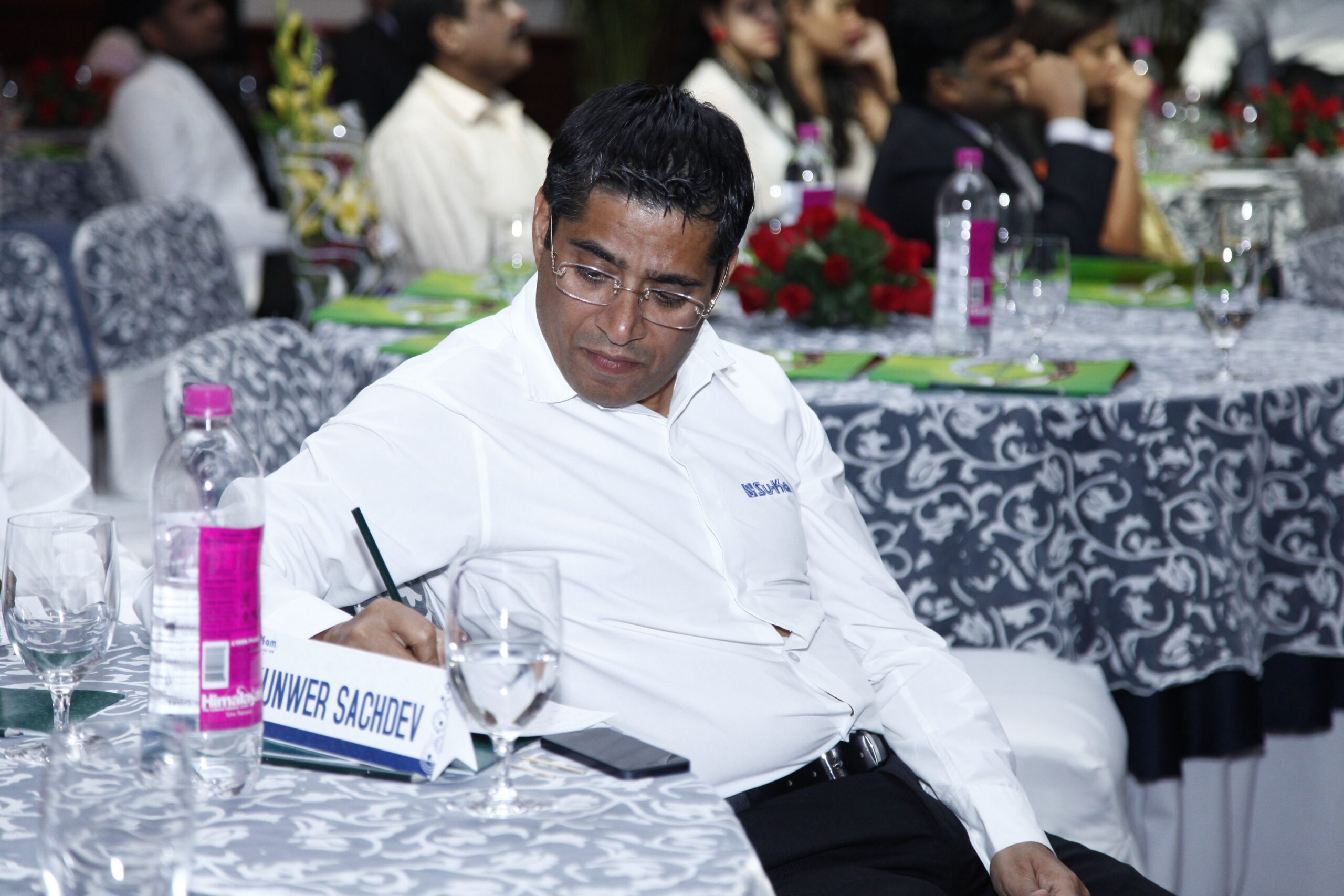 Kunwer Sachdev during his IIM Calcutta visit.