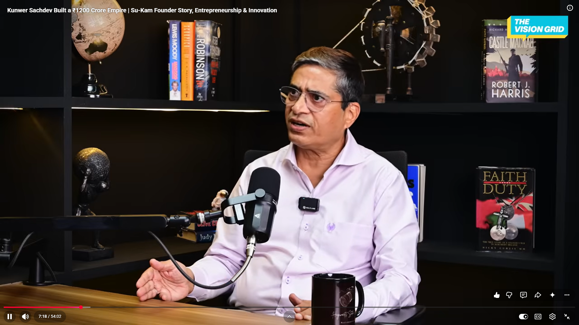 Building a ₹1,200 Crore Empire — The Vision Grid Podcast