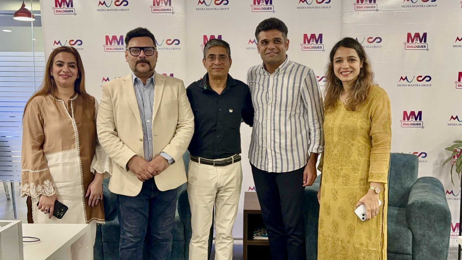 Kunwer Sachdev speaking at Media Mantra's office — the session that rekindled the fire.