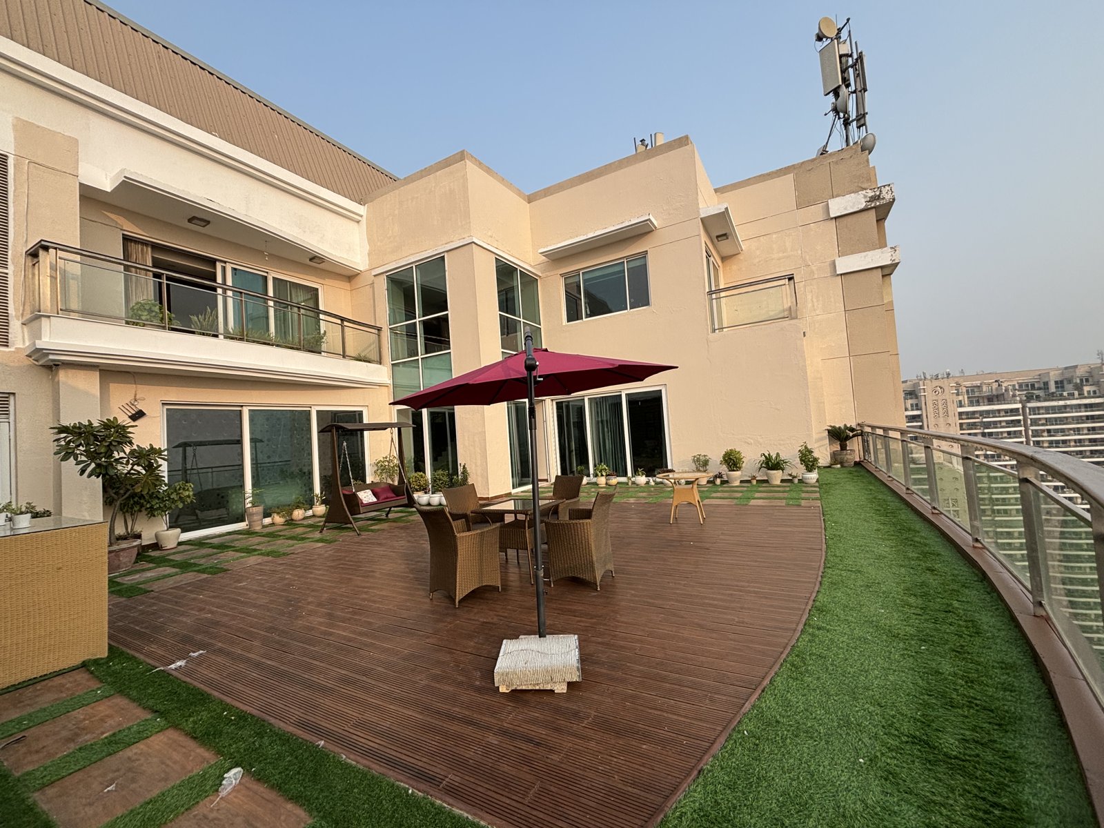 The Gurgaon penthouse home lived in for twelve years
