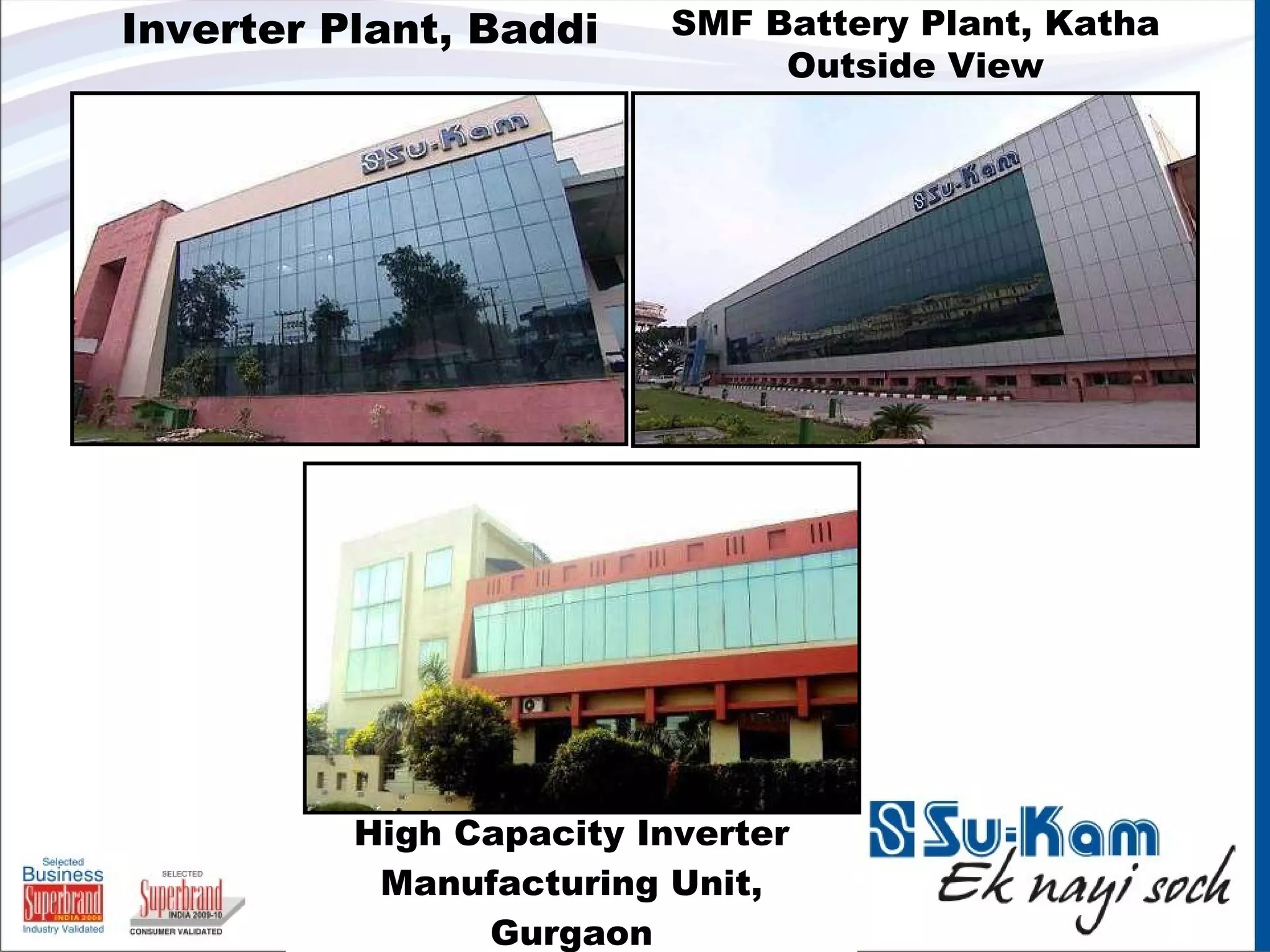 High-Capacity Inverter Manufacturing Unit — Gurgaon & Baddi
