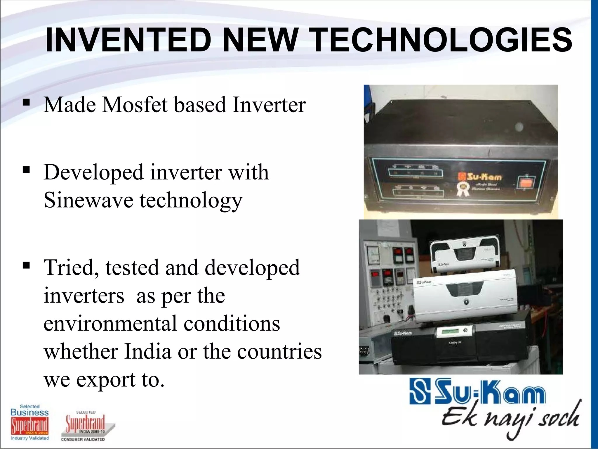 India's First High-Capacity Inverter — Engineering Milestone