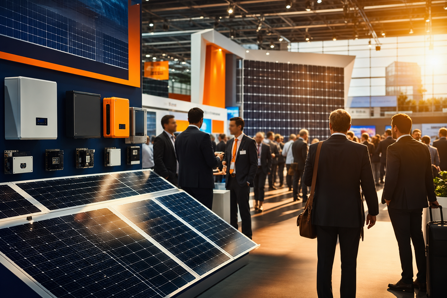 Intersolar Europe 2011, Munich — Indian inverter company at the world's largest solar exhibition