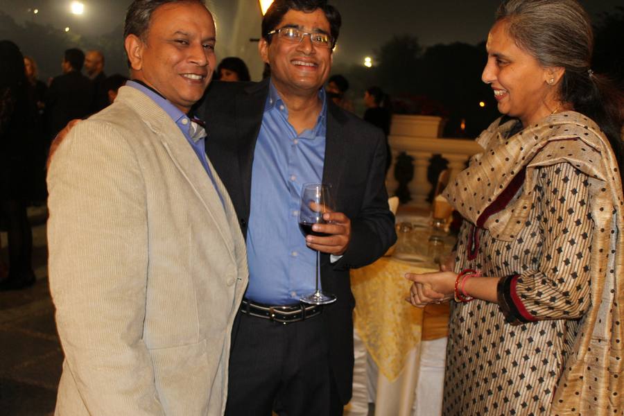 Kunwer Sachdev with Dr. Shaleen Raizada and her husband