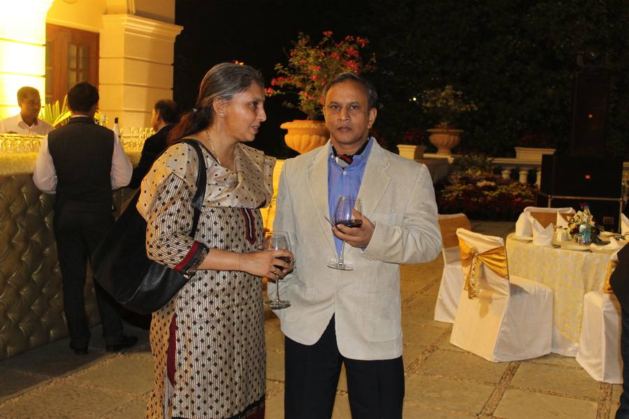 Dr. Shaleen Raizada with her husband