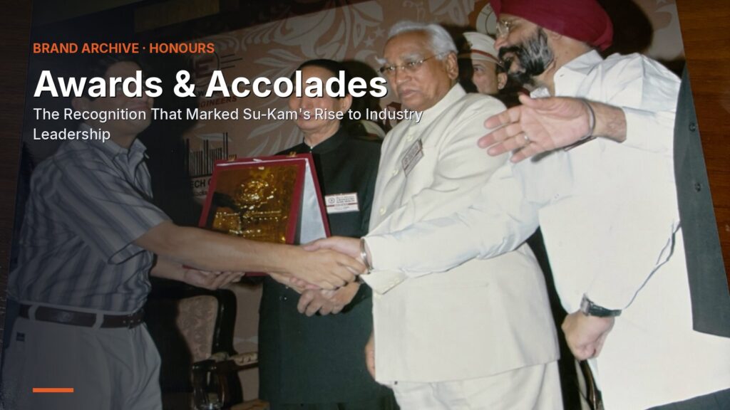 Awards & Accolades — The Recognition That Marked Su-Kam's Rise to Industry Leadership