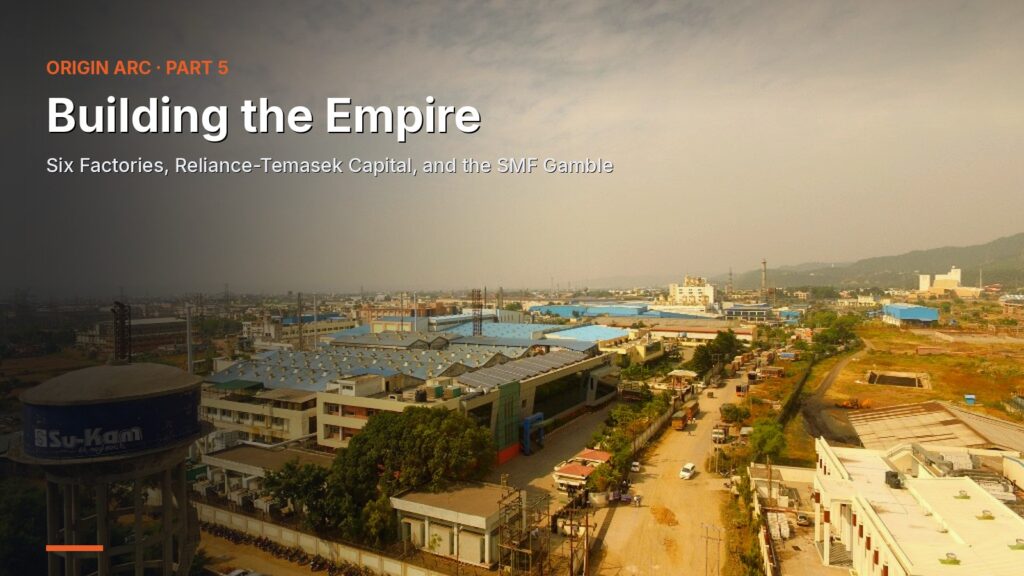 Building the Empire — Six Factories, Reliance-Temasek Capital, and the SMF Gamble