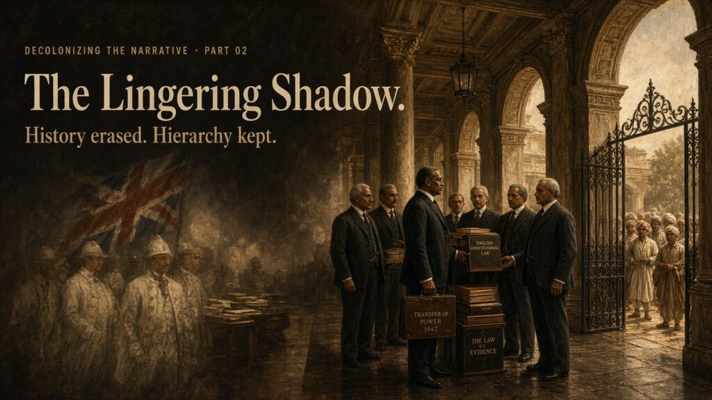 The Lingering Shadow — Anglicized elite after 1947, incomplete decolonization