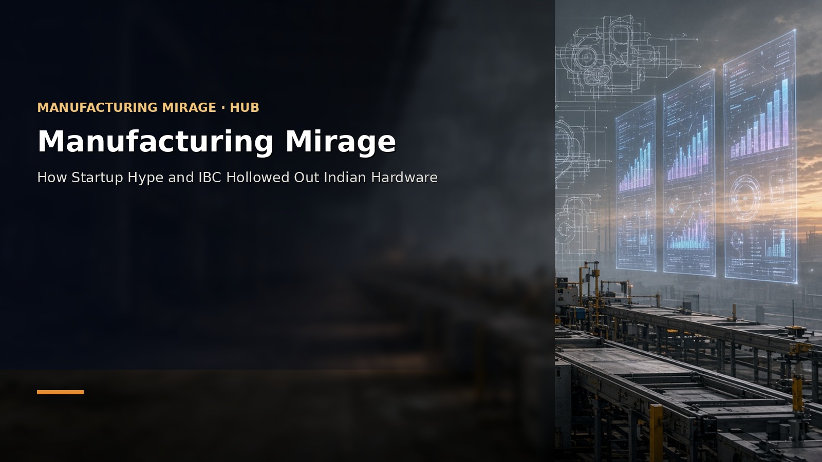 Manufacturing Mirage — How Startup Hype and IBC Hollowed Out Indian Hardware