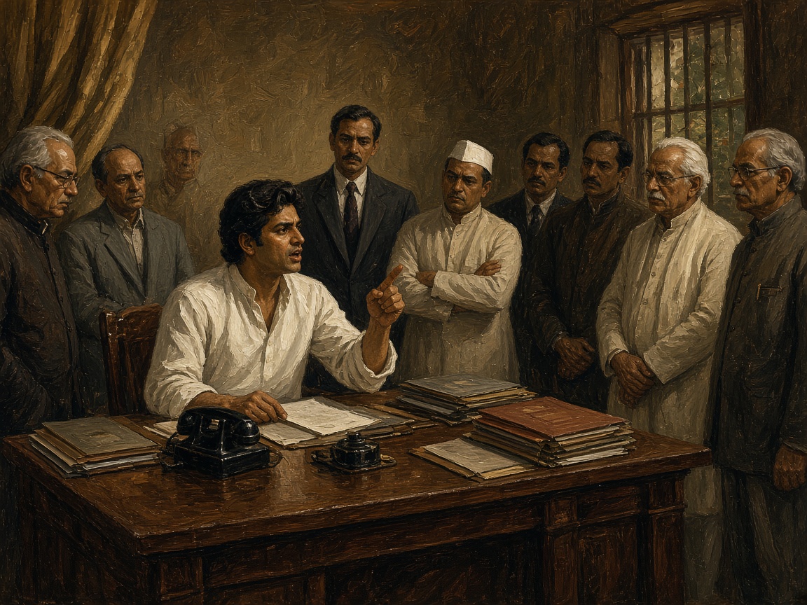 Emergency-era parallel power — a young extra-constitutional centre of command