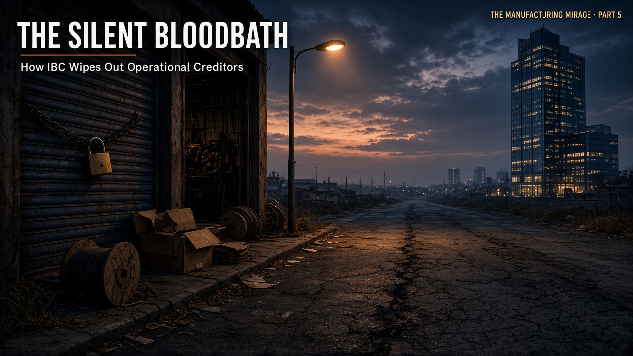 The Silent Bloodbath — How IBC Wipes Out Operational Creditors