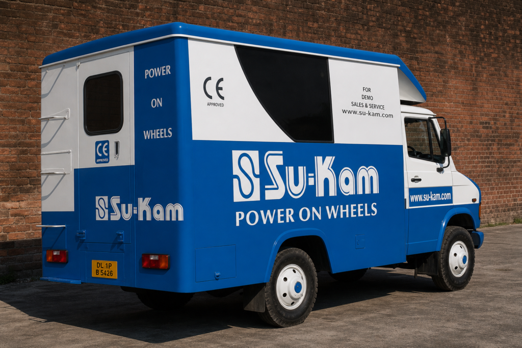 Su-Kam Power On Wheels single demonstration truck — hero image