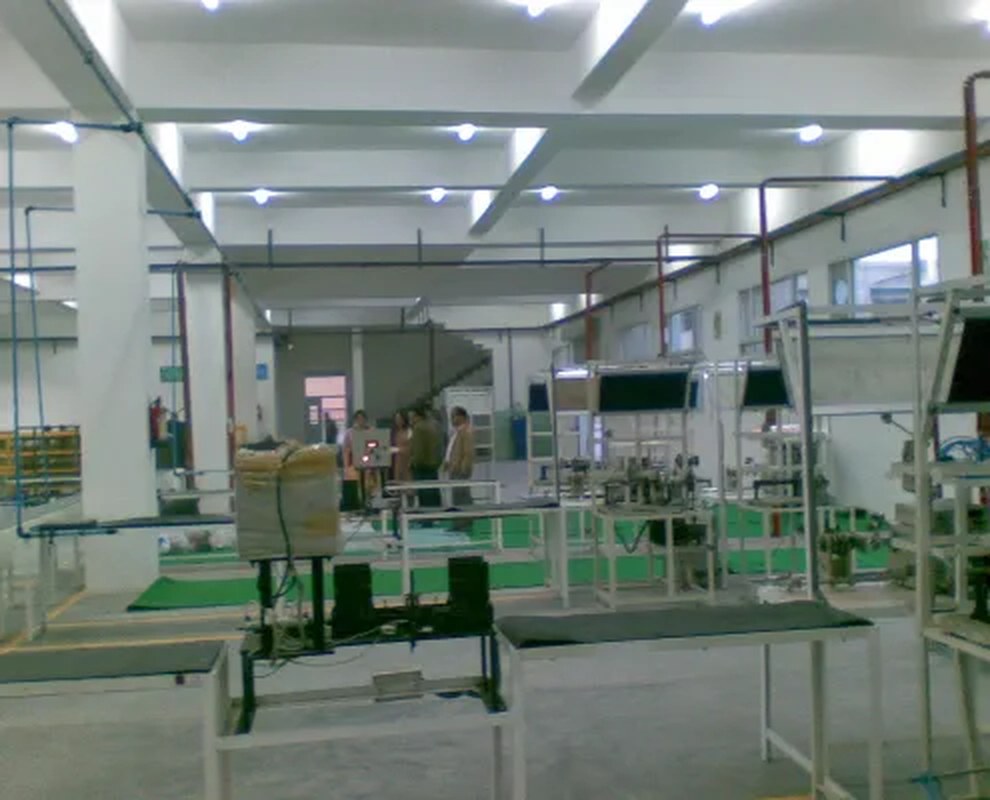 Su-Kam automated manufacturing plant assembly line and testing machines