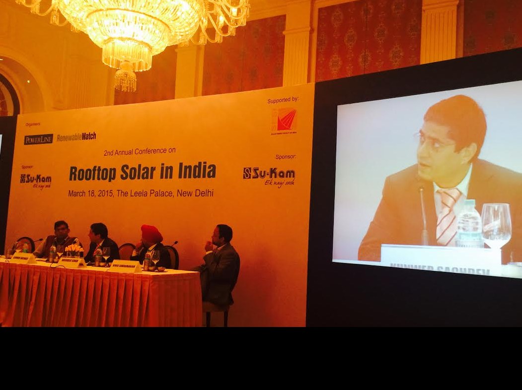 2nd Annual Conference on Rooftop Solar — Kunwer Sachdev, March 2015